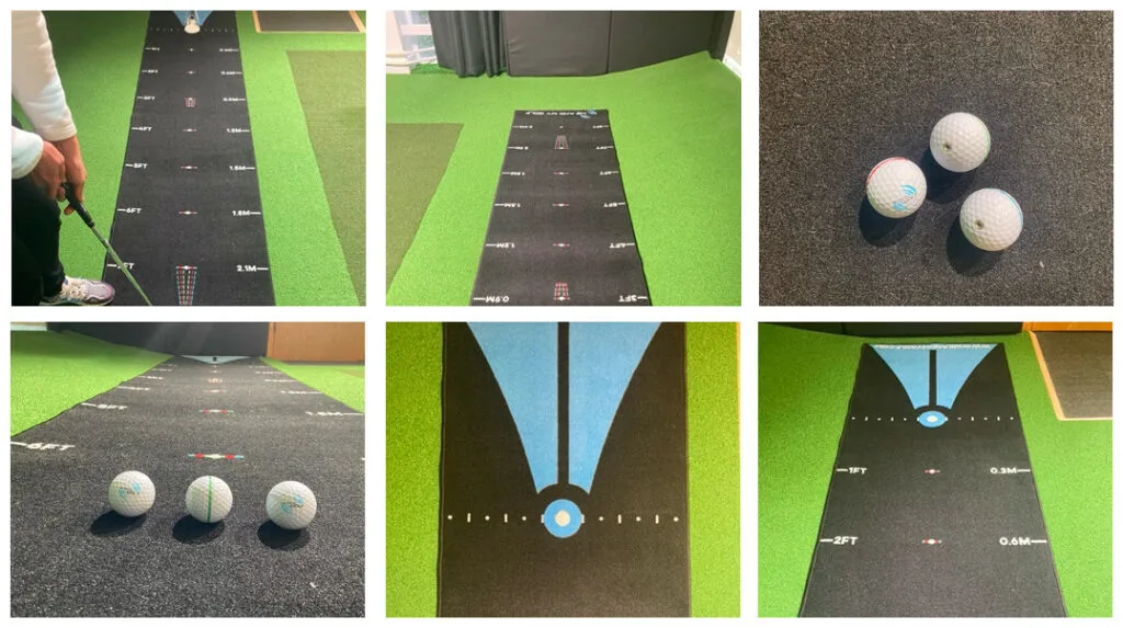 Breaking Balls Putting Mat by Me and My Golf