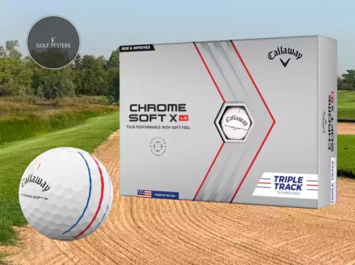 Callaway Chrome Soft Triple Track golf ball