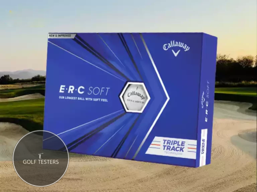 Callaway ERC Soft Triple Track golf balls